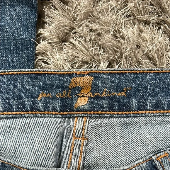 7 For All Mankind Boy Cut Jeans - Picture 3 of 6
